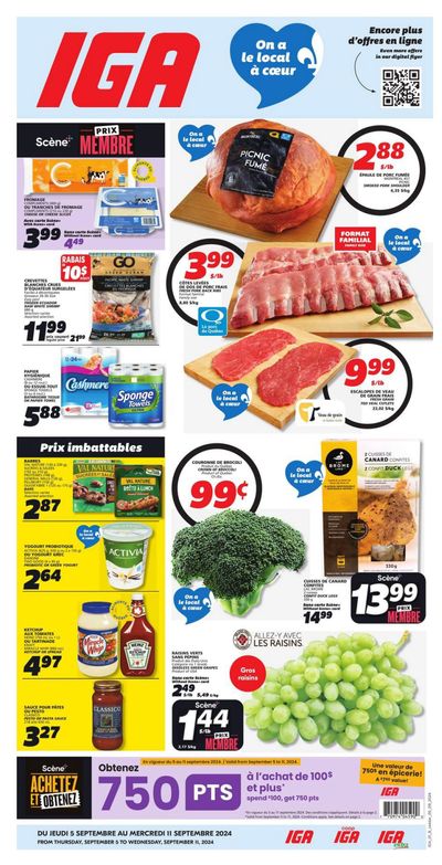 IGA (QC) Flyer September 5 to 11