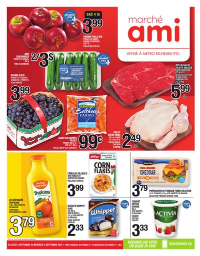 Marche Ami Flyer September 5 to 11