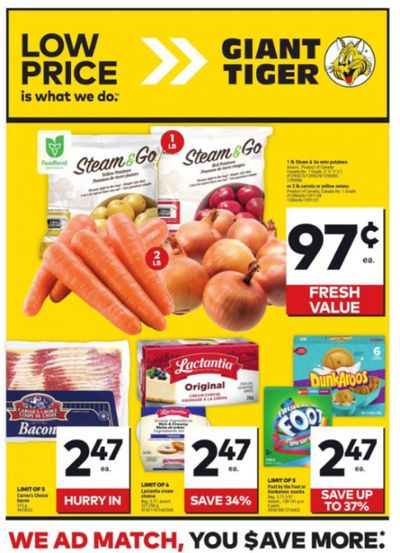 Giant Tiger Canada Flyer Deals September 4th – 10th