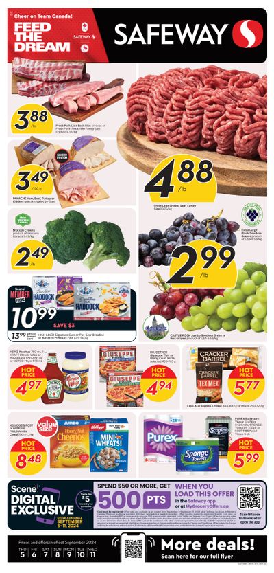 Safeway (BC) Flyer September 5 to 11