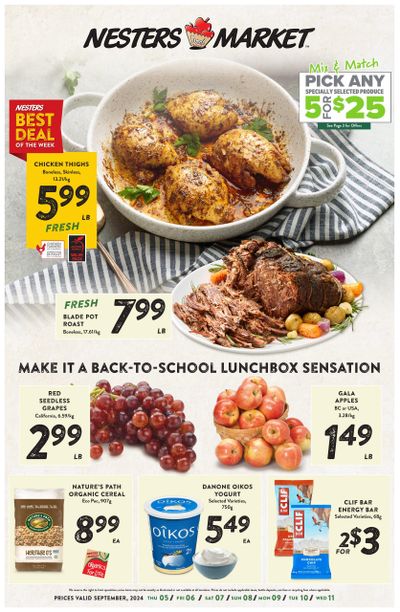 Nesters Market Flyer September 5 to 11