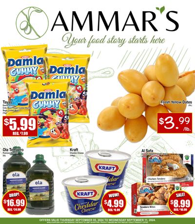 Ammar's Halal Meats Flyer September 5 to 11