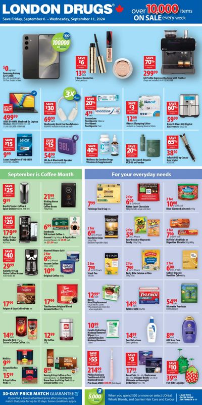London Drugs Weekly Flyer September 6 to 11