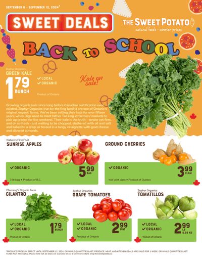 The Sweet Potato Flyer September 6 to 12