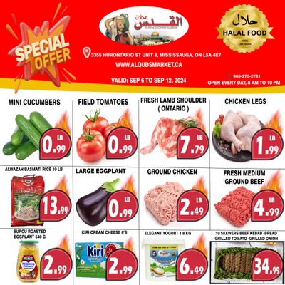 Al-Quds Supermarket Flyer September 6 to 12