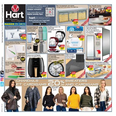 Hart Stores Flyer September 11 to 24