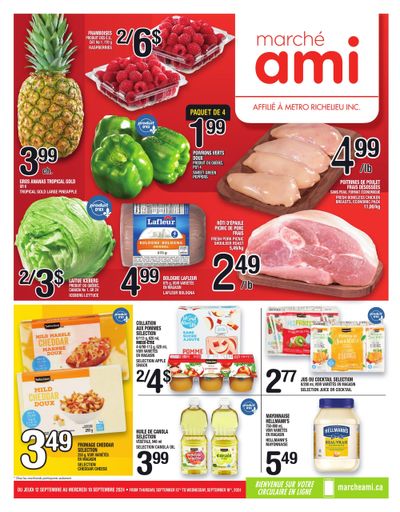 Marche Ami Flyer September 12 to 18