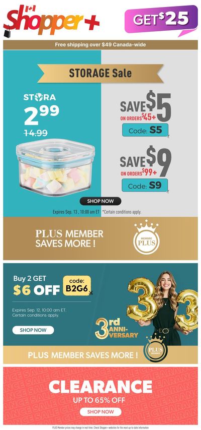 Shopper Plus Flyer September 10 to 17