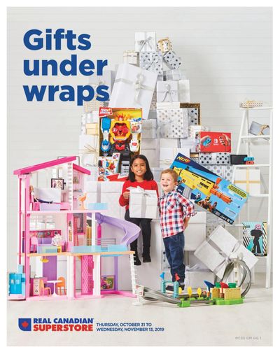 Real Canadian Superstore Toy Book October 31 to November 13