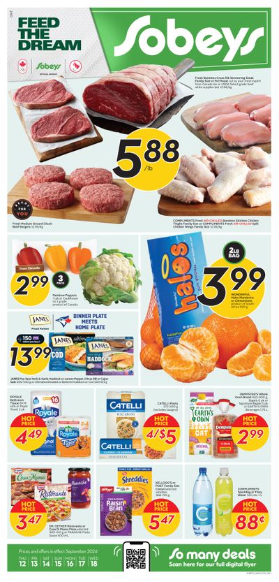 Sobeys (ON) Flyer September 12 to 18