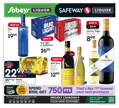 Sobeys/Safeway (AB) SWCB Flyer September 12 to 18