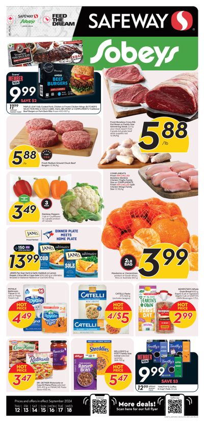 Sobeys/Safeway (AB) Flyer September 12 to 18