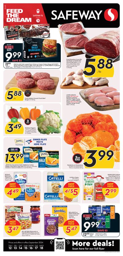 Safeway (BC) Flyer September 12 to 18