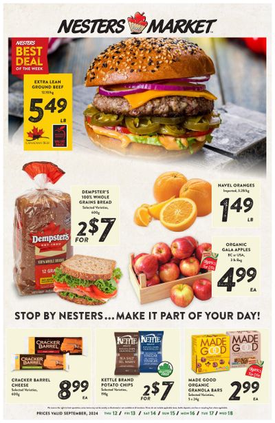 Nesters Market Flyer September 12 to 18