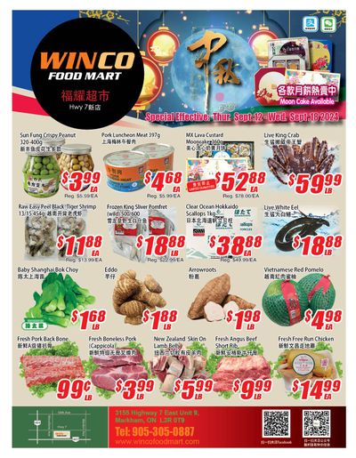 WinCo Food Mart (HWY 7) Flyer September 12 to 18