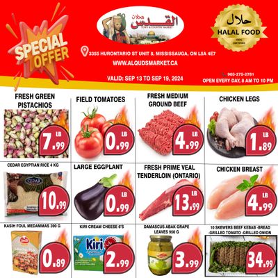 Al-Quds Supermarket Flyer September 13 to 19