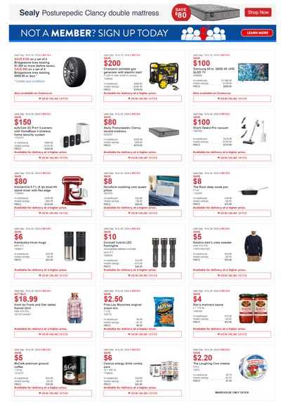 Costco (Atlantic, ON, West Canada) Weekly Savings September 16 to 22
