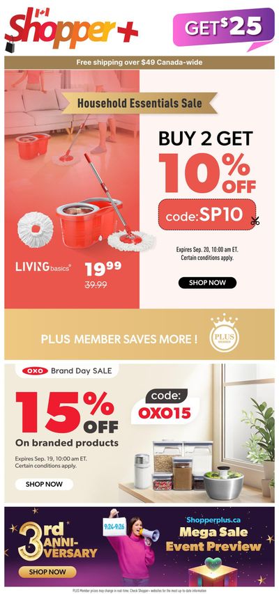 Shopper Plus Flyer September 17 to 24