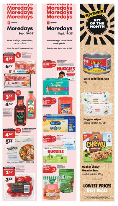 Real Canadian Superstore (West) Flyer September 19 to 25