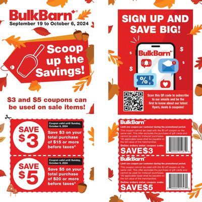 Bulk Barn Flyer September 19 to October 6