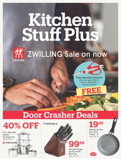 Kitchen Stuff Plus Flyer September 19 to 29