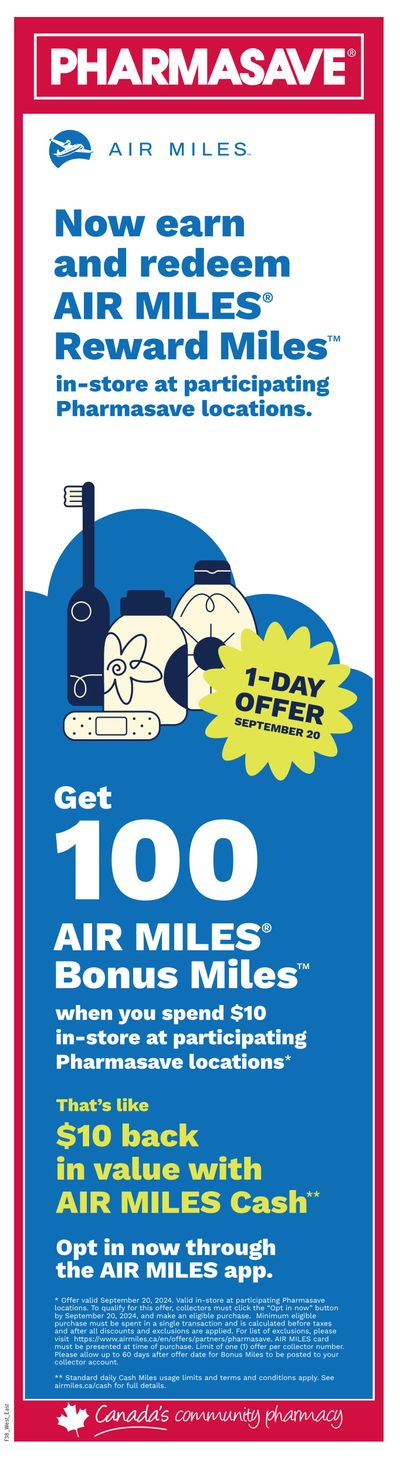 Pharmasave (ON) Flyer September 20 to 26