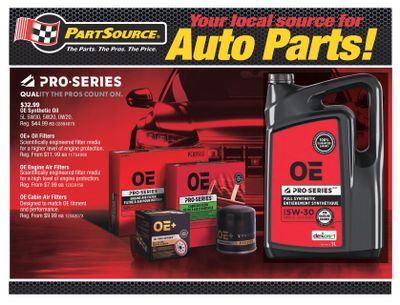 PartSource Flyer September 20 to 25