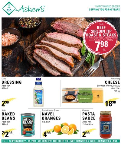 Askews Foods Flyer September 22 to 28