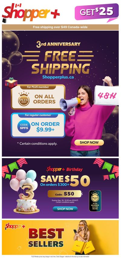 Shopper Plus Flyer September 24 to October 1
