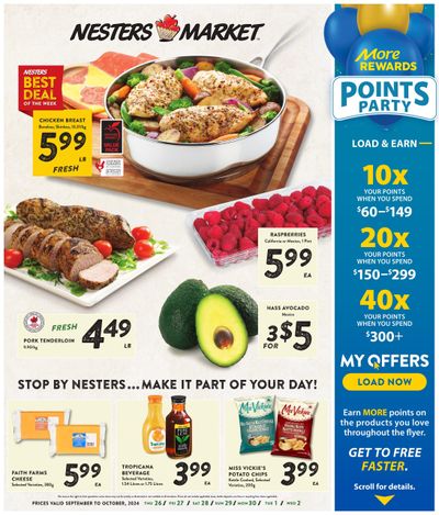 Nesters Market Flyer September 26 to October 2