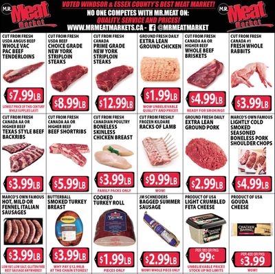 M.R. Meat Market Flyer June 6 to 13