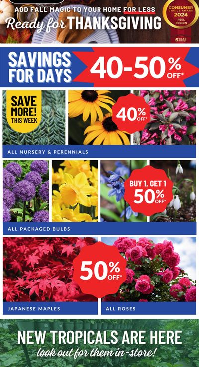 Lakeside Garden Gallery Flyer September 27 to October 3