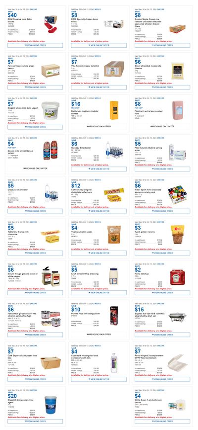 Costco Business Centre Instant Savings Flyer September 30 to October 13
