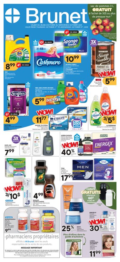 Brunet Flyer October 3 to 9