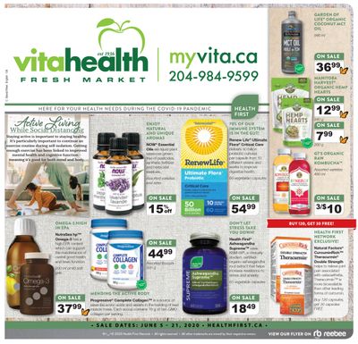 Vita Health Fresh Market Flyer June 5 to 21