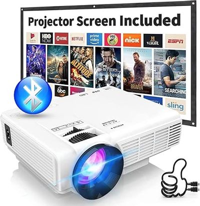 Amazon Canada Deals: Save 47% on GKLPO Smart Portable Projector with Promo Code & Coupon + More Offers
