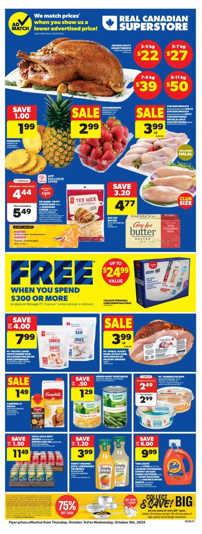 Real Canadian Superstore (ON) Flyer October 3 to 9