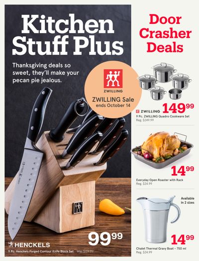 Kitchen Stuff Plus Flyer October 3 to 14 Kitchen Stuff Plus Flyer October 3 to 14