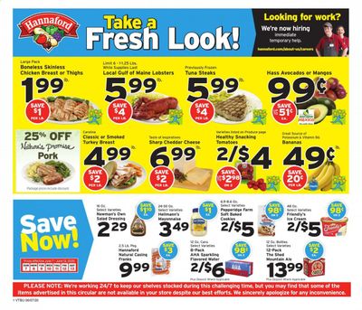 Hannaford Weekly Ad & Flyer June 7 to 13 Hannaford Weekly Ad & Flyer June 7 to 13