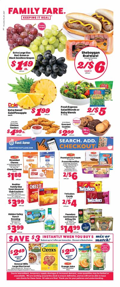 Family Fare Weekly Ad & Flyer June 7 to 13