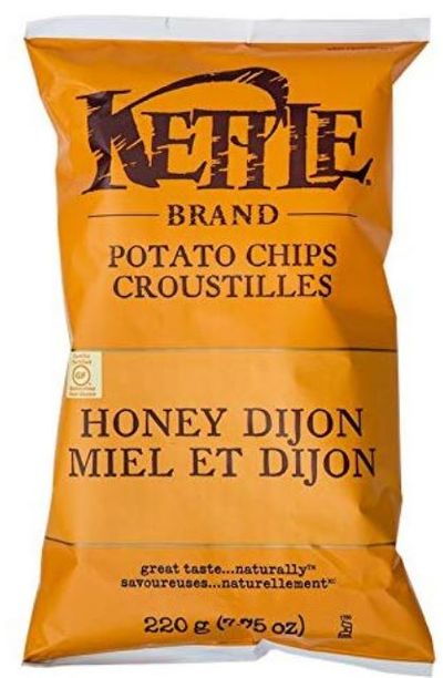 Kettle Chips Honey Dijon Chips, 220 Gram For $2.48 At Amazon Canada