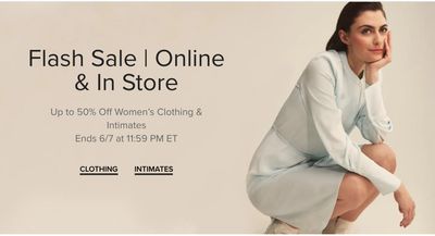Hudson’s Bay Canada Online Flash Sale: Today, Save up to 50% off Women’s Styles + More Offers