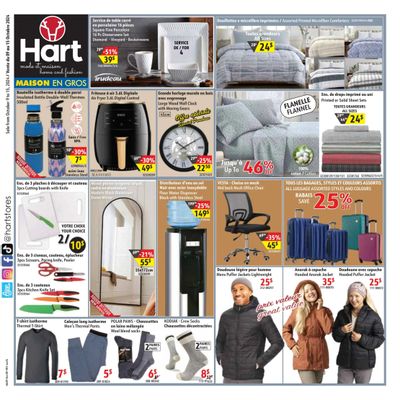 Hart Stores Flyer October 9 to 15