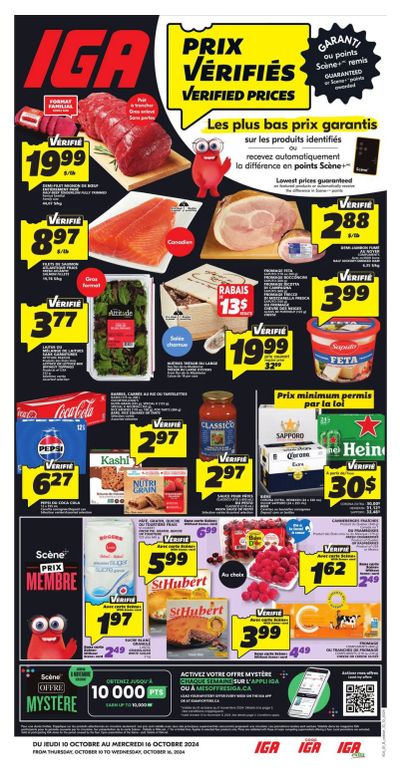 IGA (QC) Flyer October 10 to 16