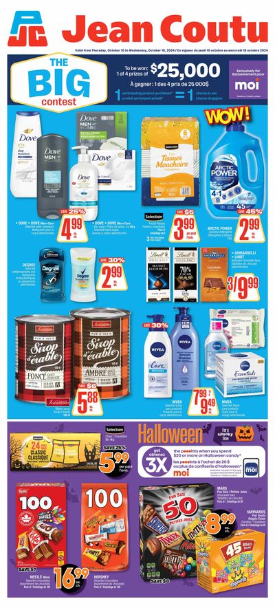 Jean Coutu (NB) Flyer October 10 to 16