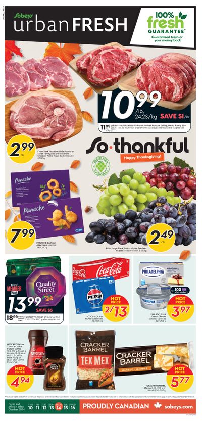 Sobeys Urban Fresh Flyer October 10 to 16