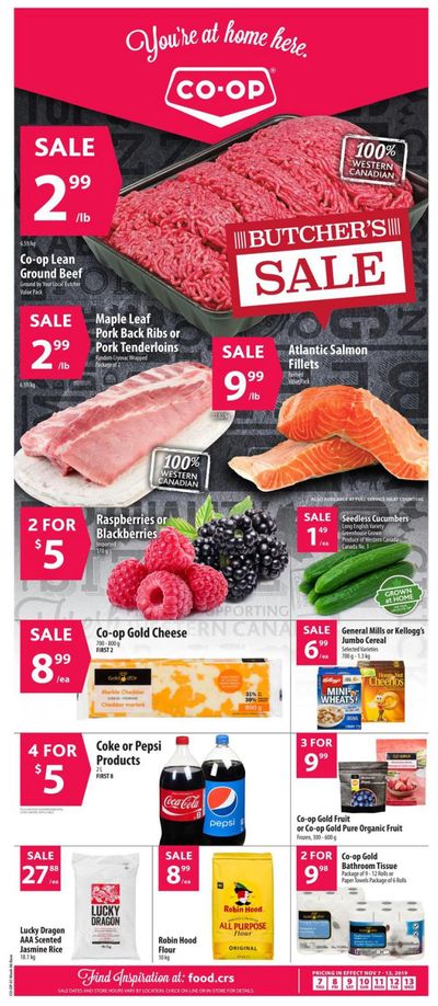 Co-op (West) Food Store Flyer November 7 to 13