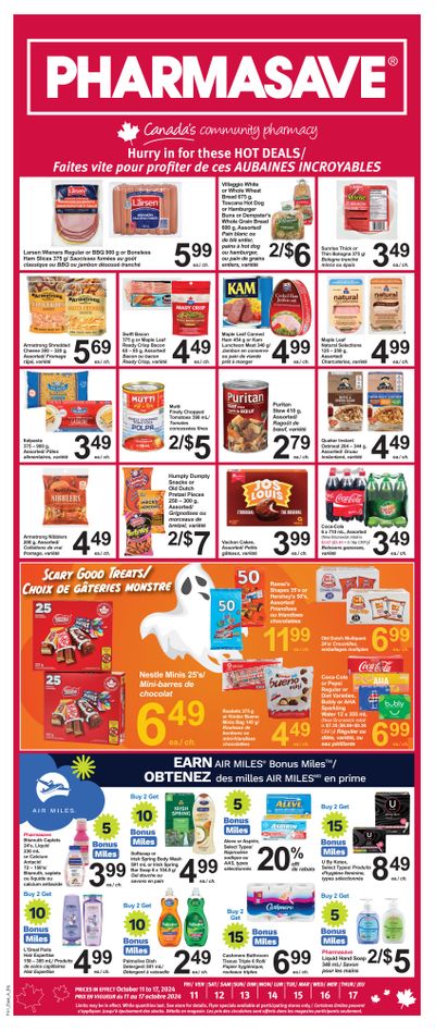 Pharmasave (NB) Flyer October 11 to 17
