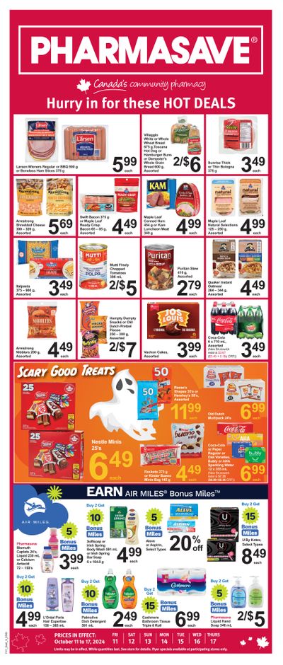 Pharmasave (Atlantic) Flyer October 11 to 17