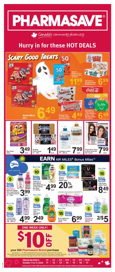 Pharmasave (West) Flyer October 11 to 17